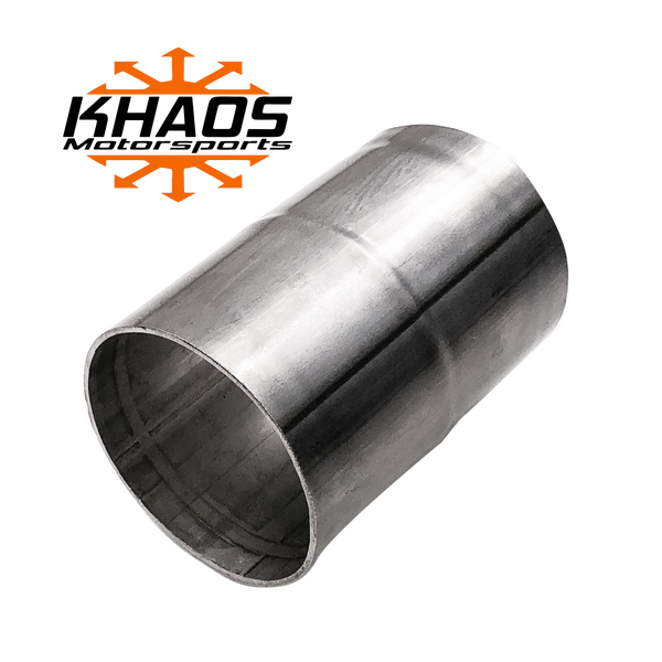 2.5" - 2-1/2" to 2.5" 2-1/2" Exhaust Reducer Pipe Adaptor Coupler Stainless Steel