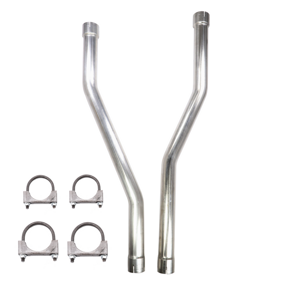 2015+ JEEP GRAND CHEROKEE AND DODGE DURANGO MID MUFFLER REPLACEMENT 304 Stainless