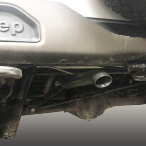 Jeep Wrangler JK JKU Axle Back / Rear Muffler Delete Rear Exit 2007-2017