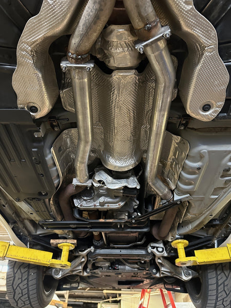 2015+ JEEP GRAND CHEROKEE AND DODGE DURANGO MID MUFFLER REPLACEMENT 304 Stainless