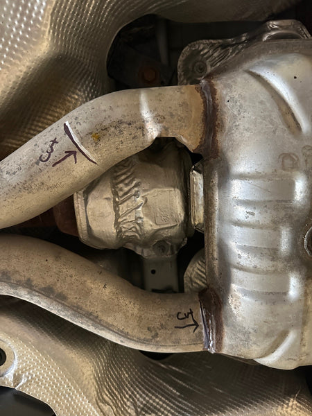 2015+ JEEP GRAND CHEROKEE AND DODGE DURANGO MID MUFFLER REPLACEMENT 304 Stainless
