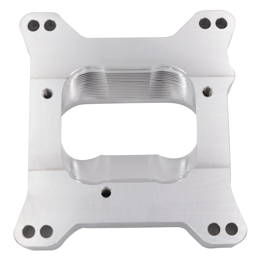 Adaptador De Colector Para Chevy TBI A Carburador Holley/Edelbrock - Aluminio 6061, Doble Plano, 1.7"