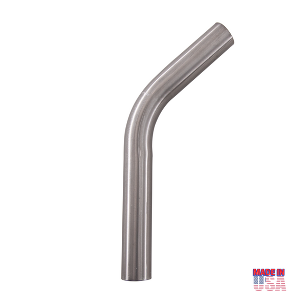 1" OD 45 Degree Mandrel Bend 304 Stainless Steel