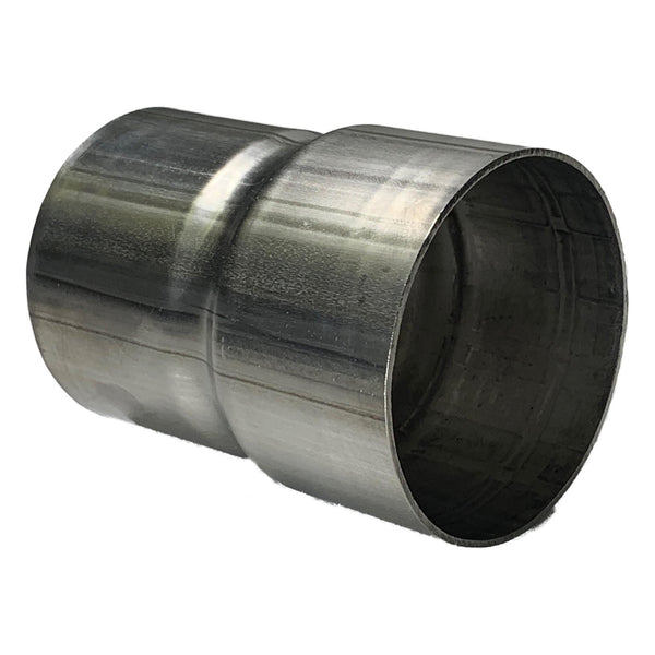 3” ID to 3 1/4” or 3.25” ID Exhaust Reducer Pipe Adaptor Coupler aluminized 3” ID to 3 1/4” or 3.25” ID Exhaust Reducer Pipe Adaptor Coupler aluminized