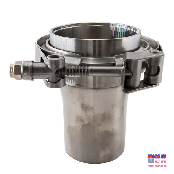 V-Band pipe Reducer Adaptor 2-1/2" to 3" Stainless Steel