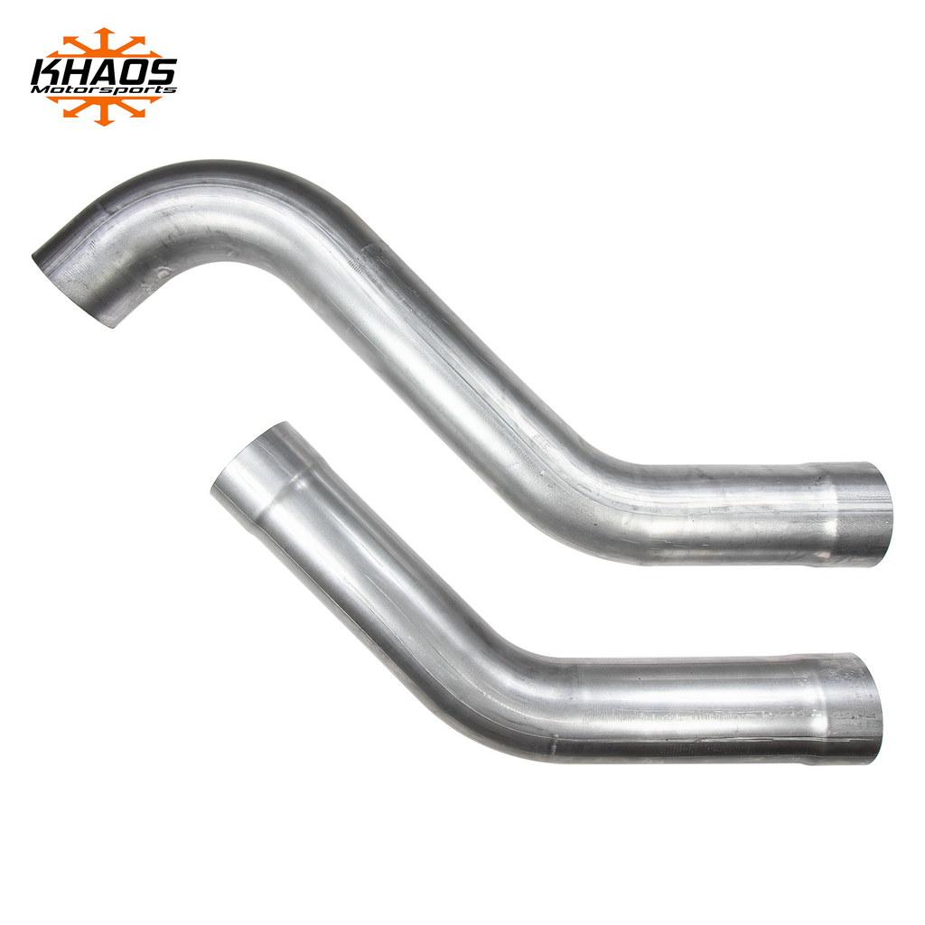 Over Axle Exhaust Kit Universal 3.5" Mandrel Bend Khaos Motorsports