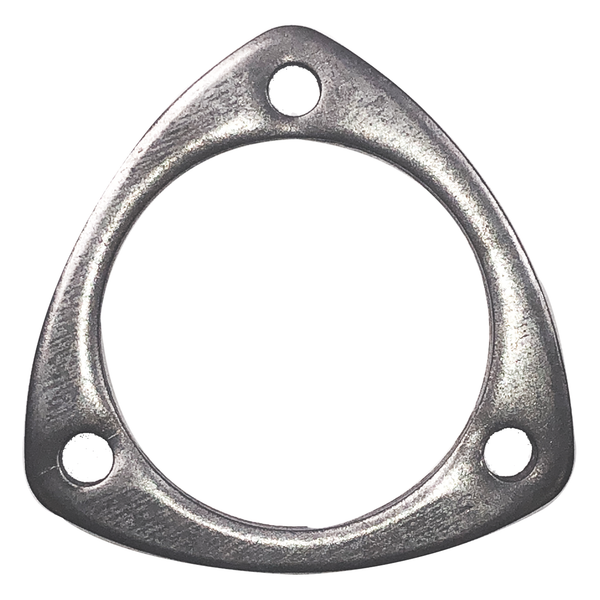 3" ID Flat Flange 3 Hole With Gasket For 3" Exhaust Header Collector Weld Ready