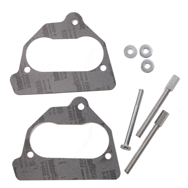 Wide Bore Throttle Body Spacer 87-95 2" open Chevy GMC 4.3L 5.0L 5.7L