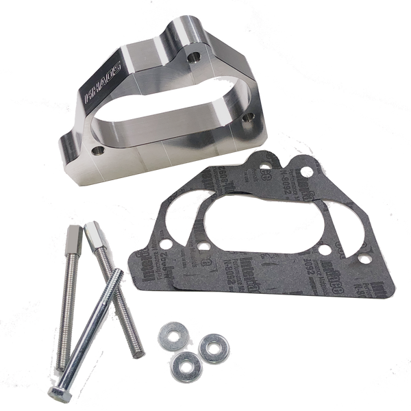 Wide Bore Throttle Body Spacer 87-95 2 Wide Bore Throttle Body Spacer 87-95 2