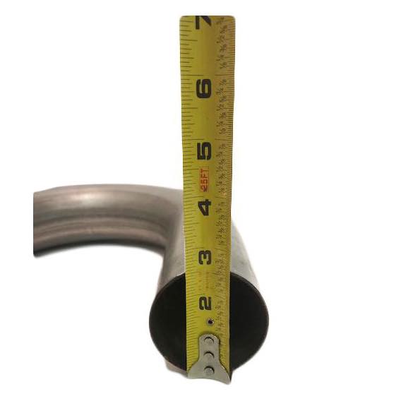 2.5" 2-1/2" U J Combo Bend Aluminized