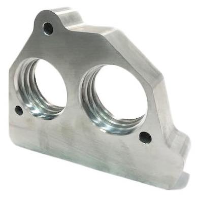 Helix Bore Throttle Body Spacer 87-95 Chevy GMC 7.4 454 Big Block