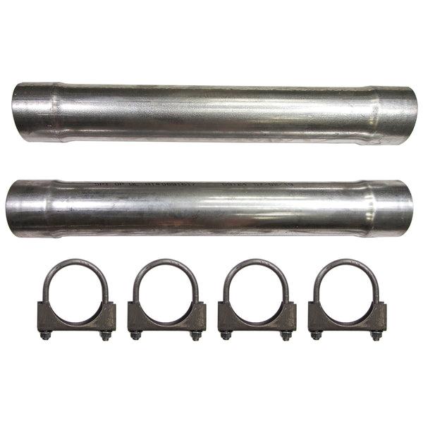 Mid Muffler Replacement Kit Fits Dodge Challenger / Charger SRT Hellcat (Round Muffler Only) Mid Muffler Replacement Kit Fits Dodge Challenger / Charger SRT Hellcat (Round Muffler Only)