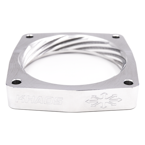 Khaos Motorsports Helix Throttle Body Spacer Dodge Charger / Challenger HEMI 88mm