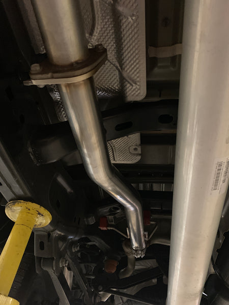 2019 - Present Dodge Ram 5.7L Muffler Delete 304 Stainless Steel