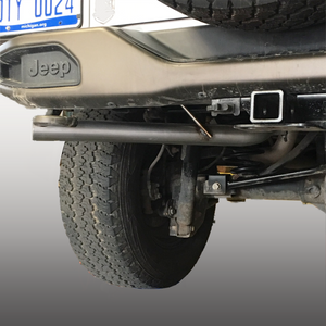 Jeep Wrangler JK JKU Axle Back / Rear Muffler Delete Rear Corner Exit 2007-2017