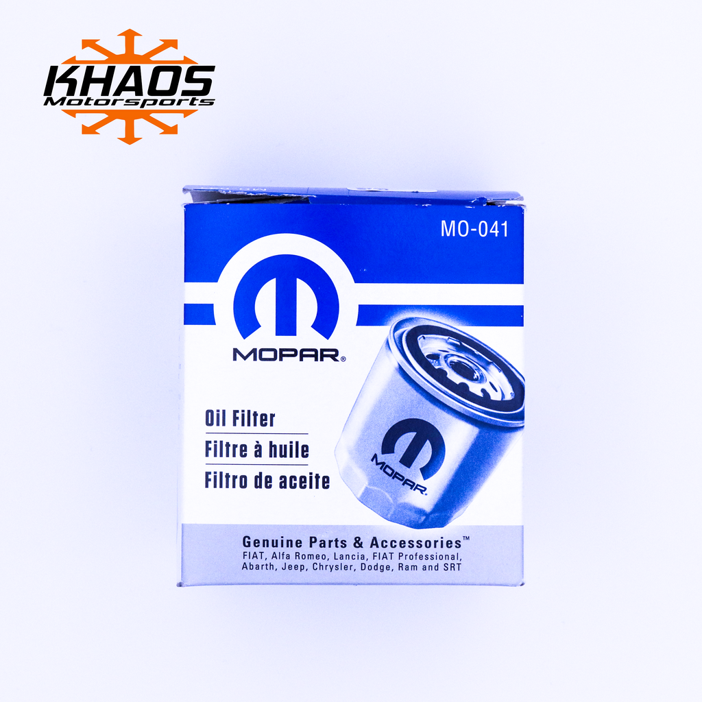 Dodge 6.2L and 6.4L Oil Change Kit With SRT Mopar Filter M0041 Challe
