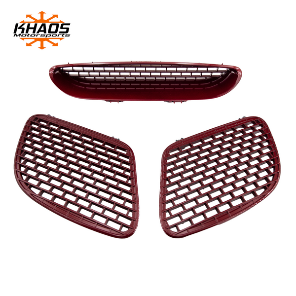 Dodge Challenger Color Matched Hood Bezels (Hellcat Hood)