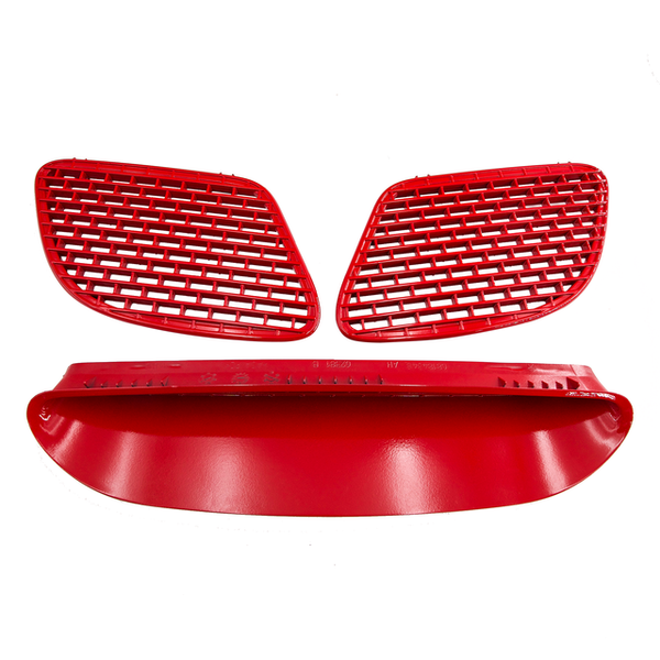 Dodge Challenger Color Matched Hood Bezels (Hellcat Hood) Dodge Challenger Color Matched Hood Bezels (Hellcat Hood)