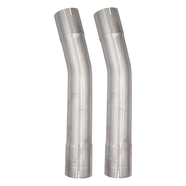 304 Stainless Steel Mid Muffler Delete Kit Dodge Challenger  / Charger / 300/SRT/Hellcat 6.4 6.1 6.2 392 2008-2021 and 2017-2021 5.7 (For Oval Stock Muffler)