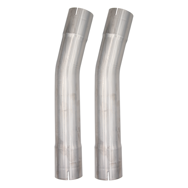 304 Stainless Steel Mid Muffler Delete Kit Dodge Challenger  / Charger / 300/SRT/Hellcat 6.4 6.1 6.2 392 2008-2021 and 2017-2021 5.7 (For Oval Stock Muffler)