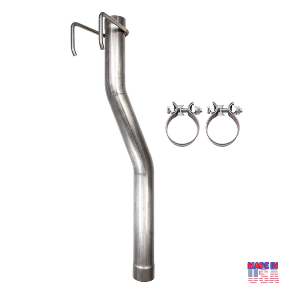 2009-2019 4TH GEN 1500 SINGLE EXIT MUFFLER DELETE 304 STAINLESS