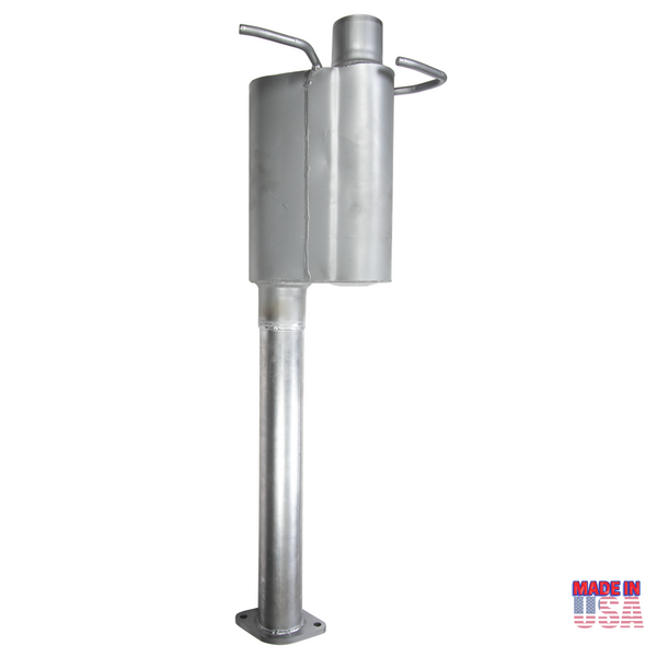 2019 - Present Dodge Ram 5.7L Muffler Replacement Aluminized Steel