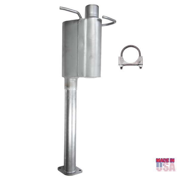 2019 - Present Dodge Ram 5.7L Muffler Replacement Aluminized Steel