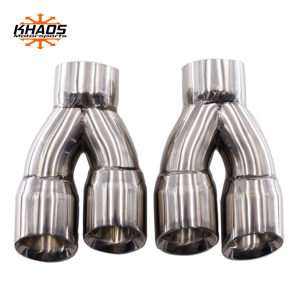 2015-2022 Catback Rear Exhaust 5.7L / 6.4L – Khaos Motorsports