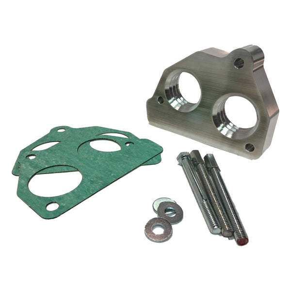 Helix Bore Throttle Body Spacer 87-95 Chevy GMC 1500 4.3L 5.0L 5.7L