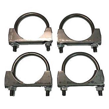 Mid Muffler Replacement Kit Fits Dodge Challenger / Charger SRT Hellcat (Round Muffler Only)