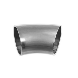 2.5" 2-1/2" 45 Degree Bend 304 Stainless Steel No Legs 2 Pack