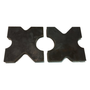 PRESS PLATES ARBOR PARALLELS 1"x8.5"x10" SET