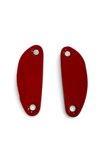 Light Block Off Pads Fit Charger Pursuit/Enforcer RED Powder Coated