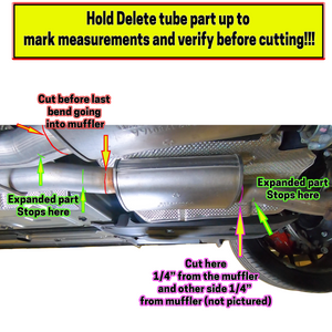 2015+ Charger/Challenger 5.7L-6.4L Active Exhaust And 304SS 2.75" Mid Muffler Replacement (oval Mufflers