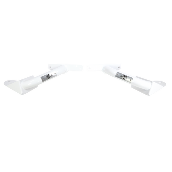 Shaker Front Strut Tower Brace (fits) 2008+ Dodge Challenger Charger Magnum 300 Powder Coated WHITE