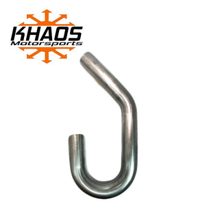 1.625" 1-5/8" 180 45 DEGREE 304 STAINLESS 16ga MANDREL BEND EXHAUST TUBING
