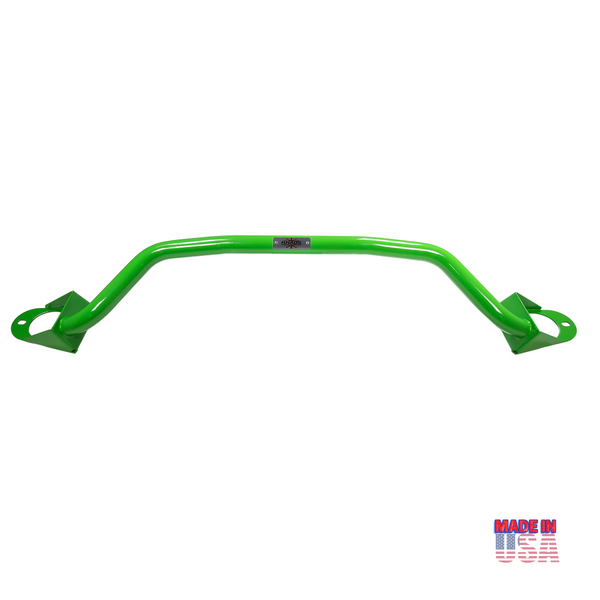 FRONT STRUT BRACE FOR CHALLENGER/CHARGER/300 POWDER COATED SWEET PEA GREEN