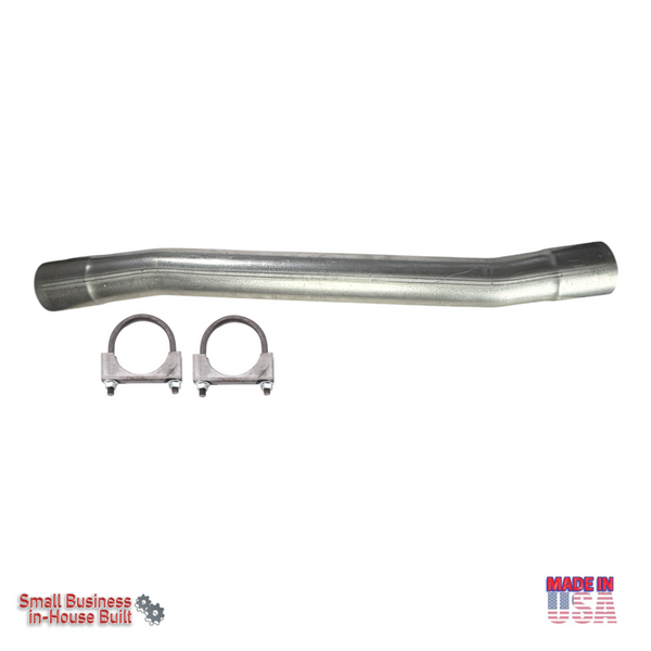 Chevy GMC Silverado Sierra 1500 Muffler Delete 2007-2018 Aluminized Steel