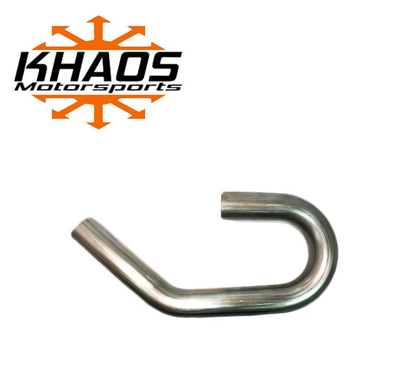 1.625" 1-5/8" 180 45 DEGREE 304 STAINLESS 16ga MANDREL BEND EXHAUST TUBING