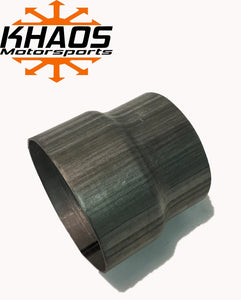 3.5” ID to 4” ID Universal Exhaust Pipe to Pipe Coupler Connector Aluminized