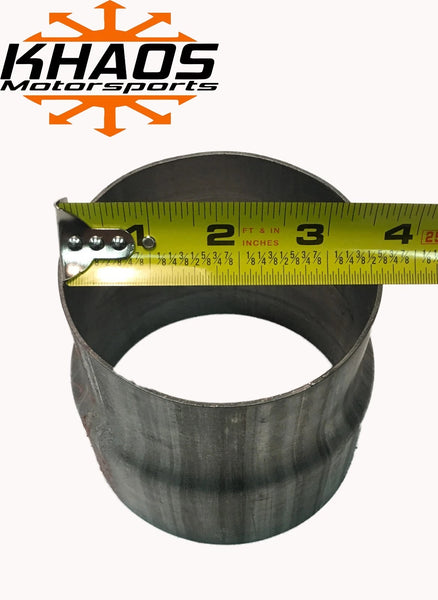 3.5” ID to 4” ID Universal Exhaust Pipe to Pipe Coupler Connector Aluminized
