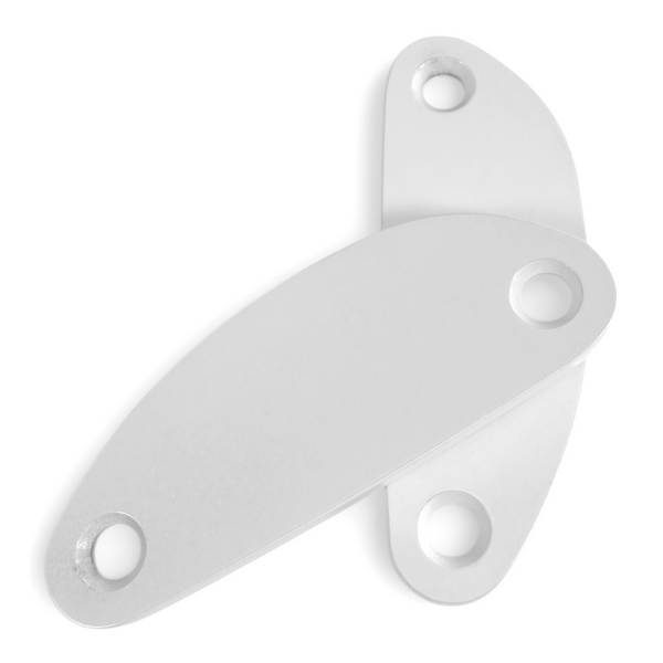 Light Block Off Pads Fit Charger Pursuit/Enforcer Unity Spotlight 253R & 253L White Powder Coated