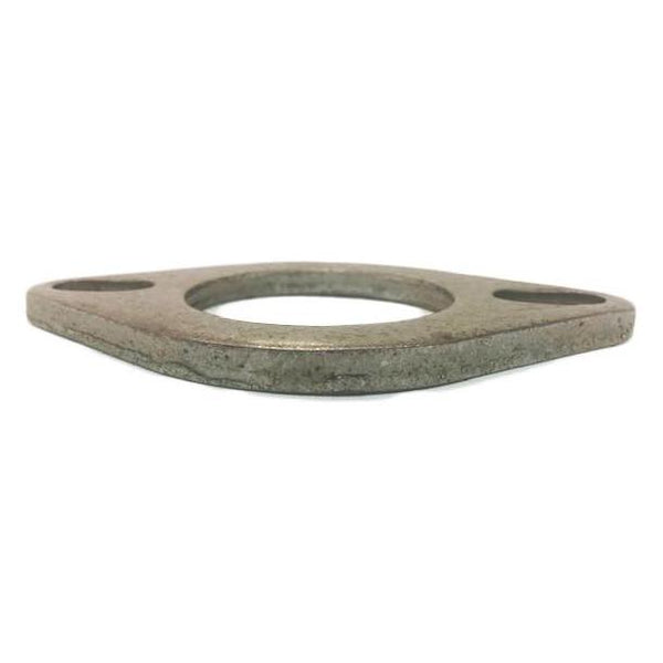 Exhaust Flange Plate | 2 1/4" 2-Bolt Pattern | Mild Steel Construction | ECS Exhaust Part FP2252B_86_MS