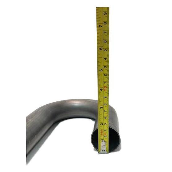 1.75" 1-3/4" 180 45 Degree Combo 16ga Aluminized Mandrel Bend Tubing