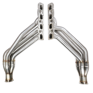 2" Long Tube Headers With  High Flow Catted Mid Pipes- Will Fit All V8 RWD Charger Challenger 300 Magnum