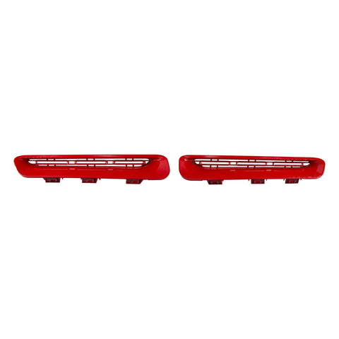 Dodge Challenger Color Matched Hood Bezels (Base Hood
