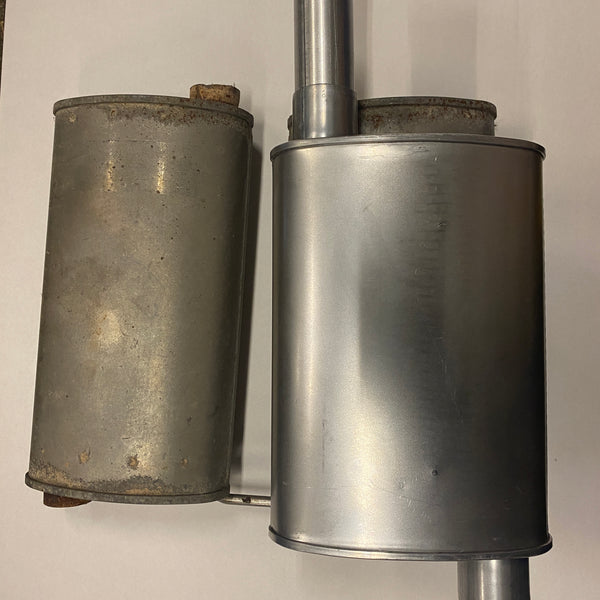 Charger/challenger mid-muffler replacement Turbo Muffler 2.25