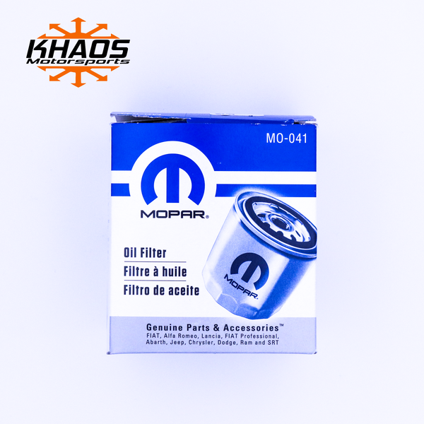 Dodge 6.2L and 6.4L Oil Change Kit With SRT Mopar Filter M0041 Challe