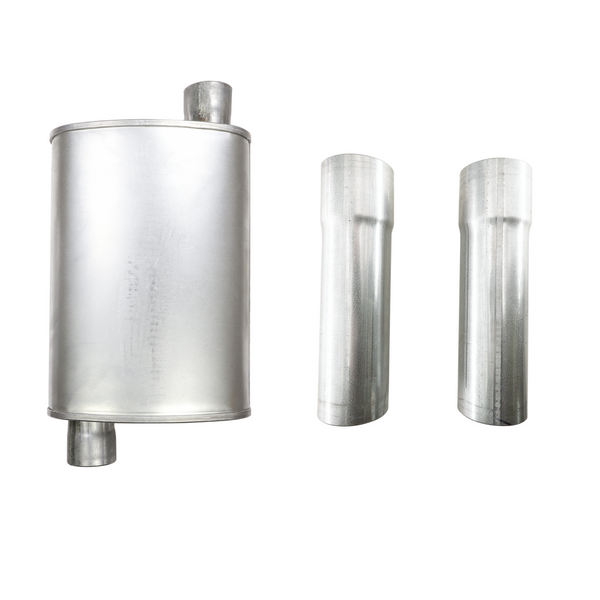 Charger/challenger midmuffler replacement Turbo Muffler 2.25" ID Tri