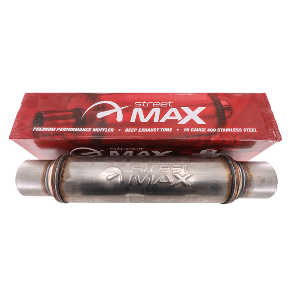 Street Max Bullet Style 3" I.D In and Out Stainless steel